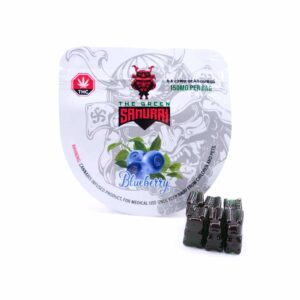 The Green Samurai – 150mg Bear Bombs – Blueberry