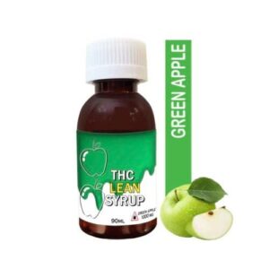 THC Lean Syrup – Green Apple 1000mg