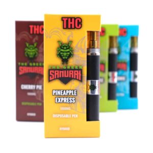 The Green Samurai – 1000MG THC Disposable Pen 1ML – Pineapple Express