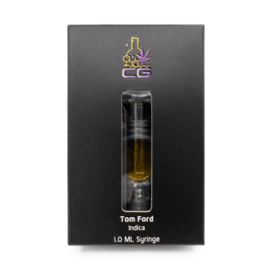 CG Premium Extracts – Tom Ford Pink Kush THC Indica Distillate Syringes – 1ML