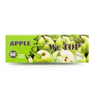 We TOP – 1¼ Premium Flavoured Rolling Papers – Apple – $2.49