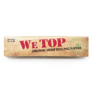 We TOP – Kingsize Premium Organic Hemp Rolling Papers – $3.49