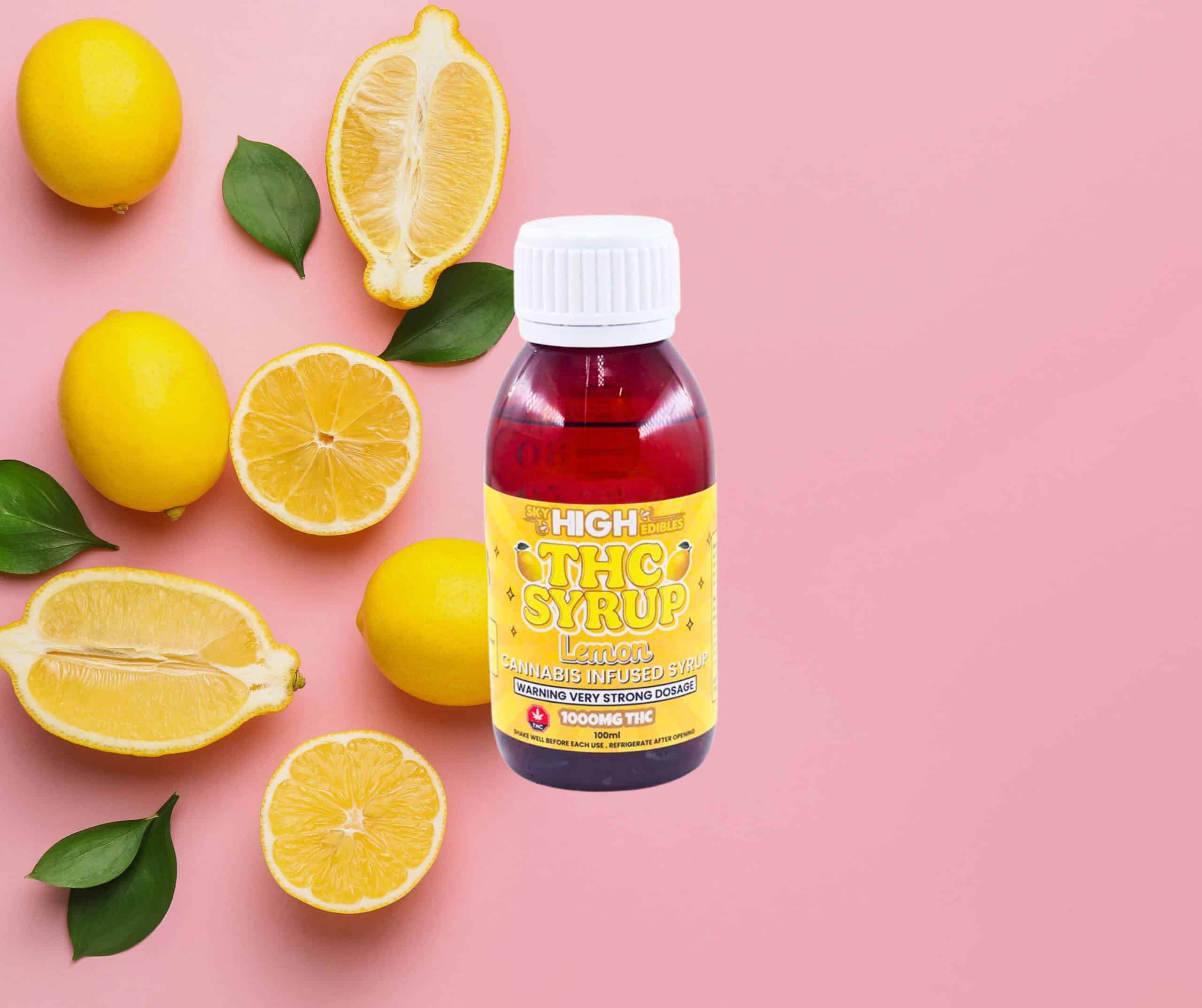 Sky High Syrup – Lemon 1000mg THC product image