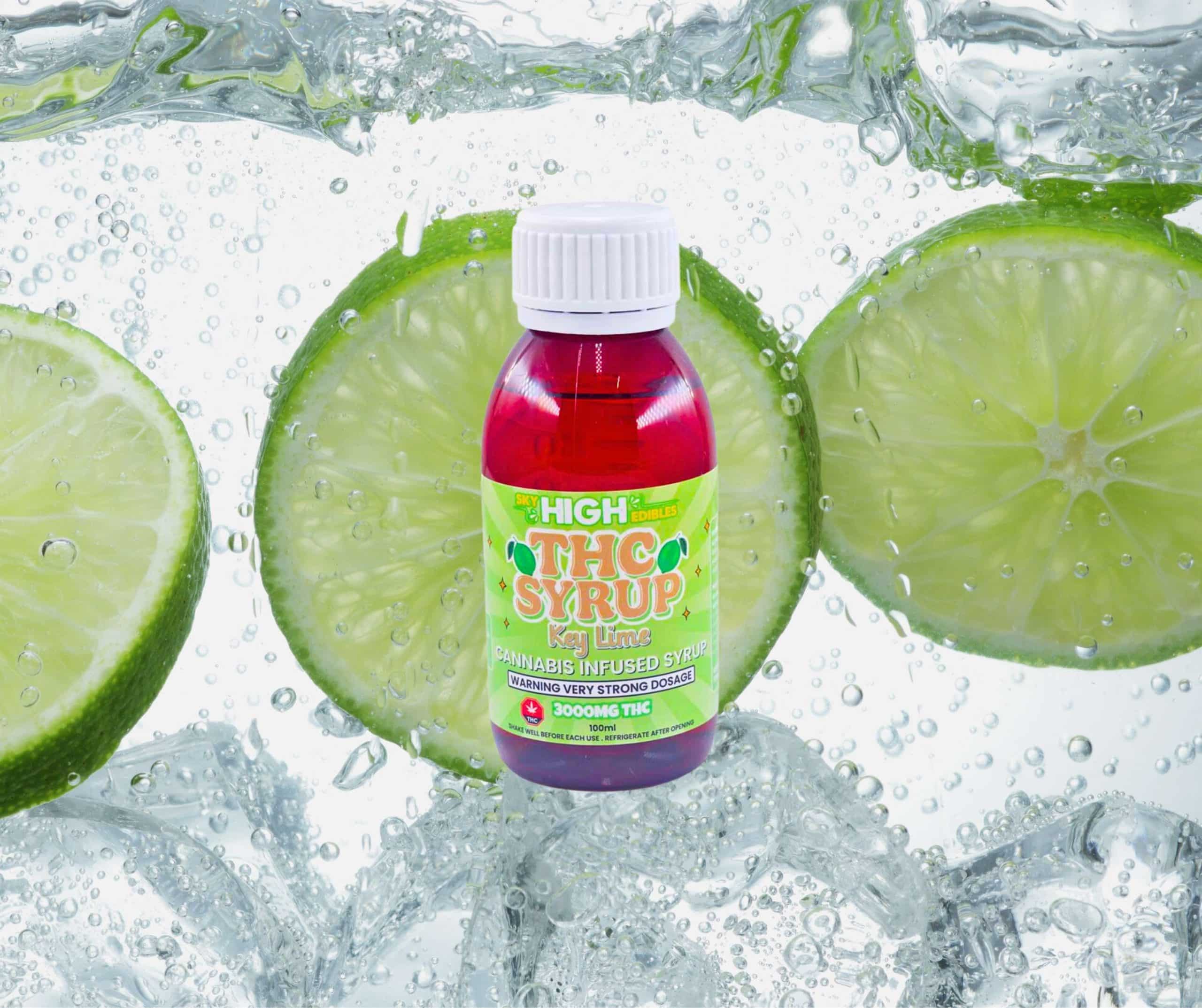 Sky High Syrup – Key Lime 3000mg THC product image
