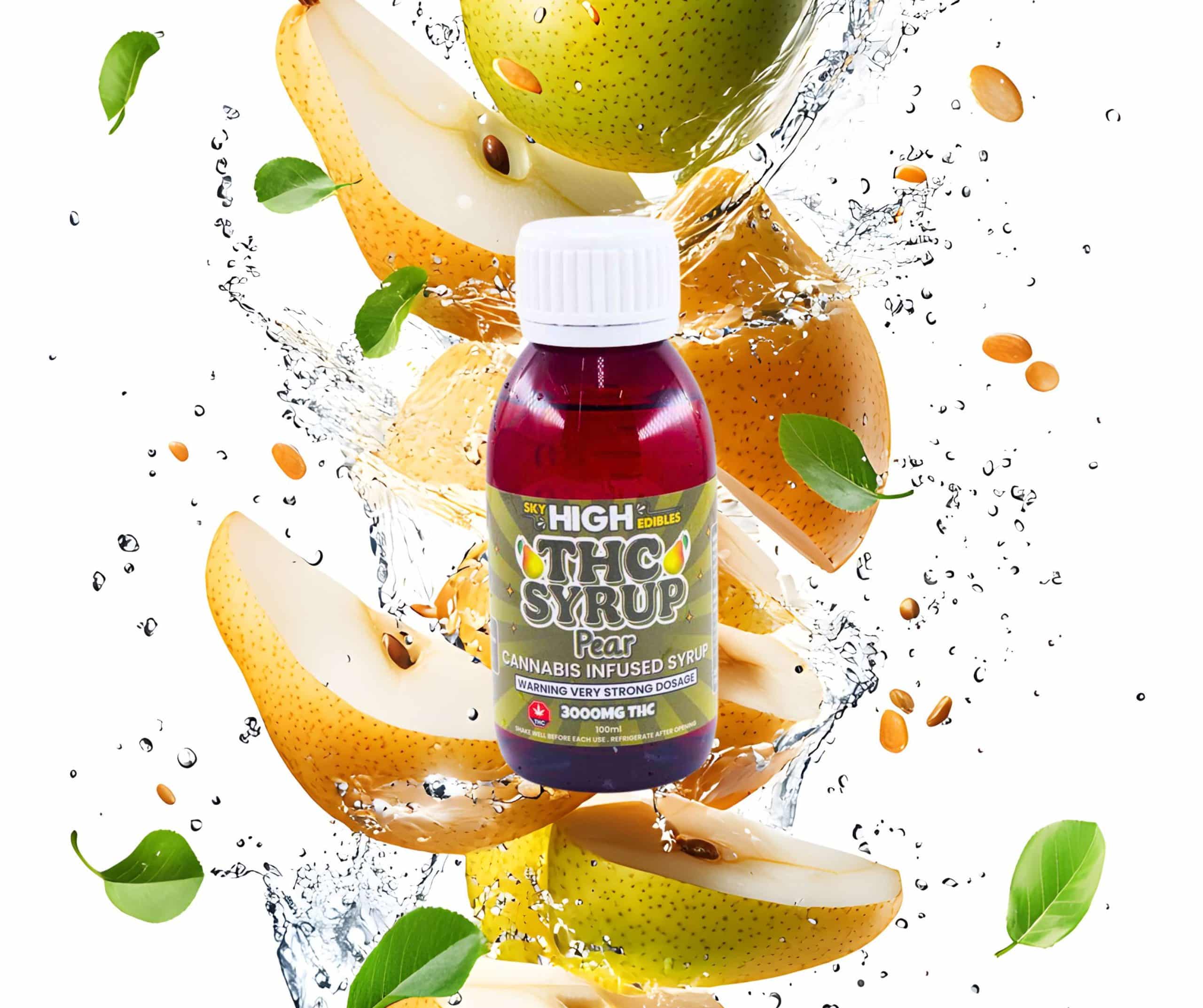 Sky High Syrup – Pear 3000mg THC product image
