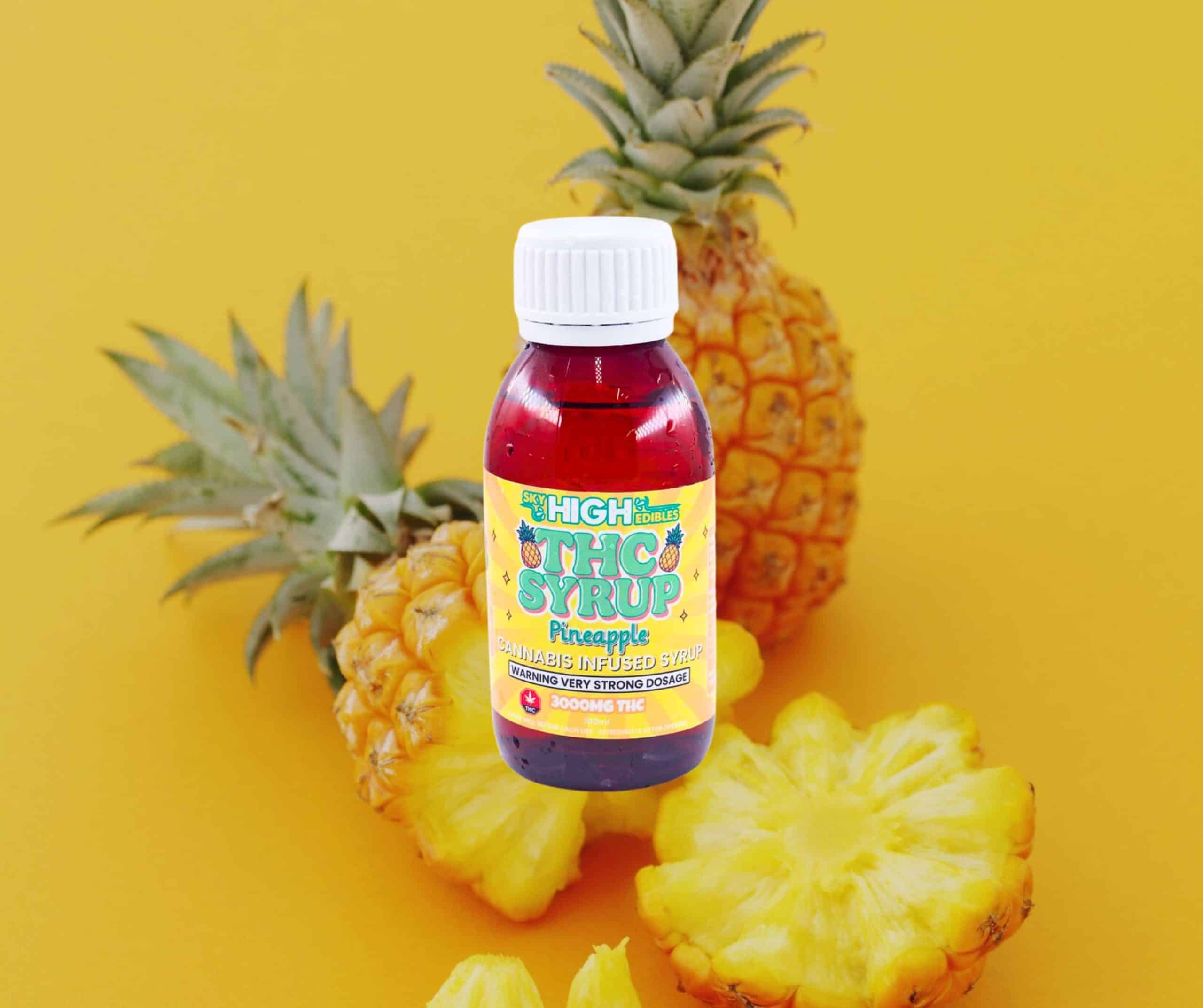 Sky High Syrup – Pineapple 3000mg THC product image
