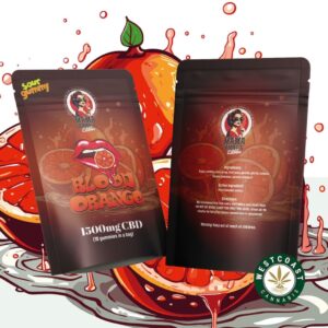 Mama Anne’s Edibles – Blood Orange Gummy – 1500mg CBD product image