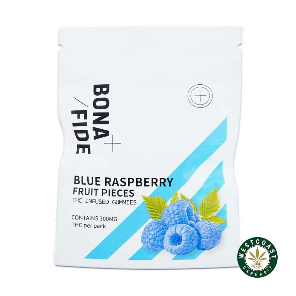 Bonafide – Blue Raspberry Fruit Pieces 300mg THC product image