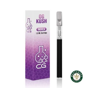 CG Extracts Premium Concentrates Disposable Pen – OG Kush 1ML product image