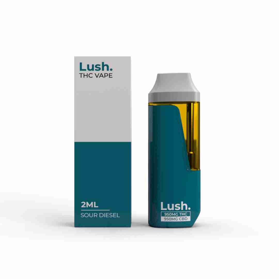 LUSH – 2ML Disposable Vape – Sour Diesel (Sativa) product image