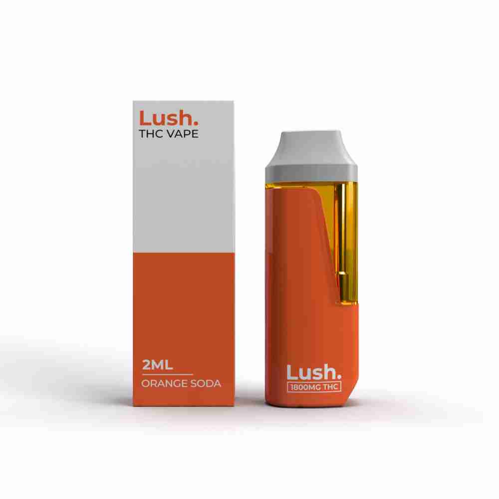 LUSH – 2ML Disposable Vape – Orange Soda (Sativa) product image
