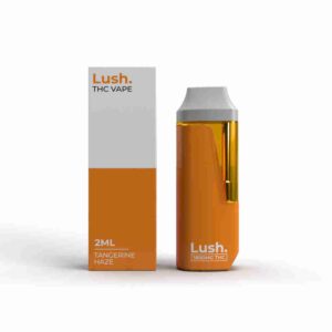 LUSH – 2ML Disposable Vape – Tangerine Haze (Sativa) product image