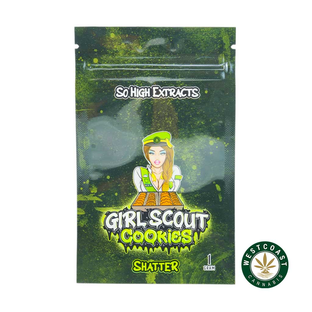 So High Extracts Premium Shatter – Girl Scout Cookies product image