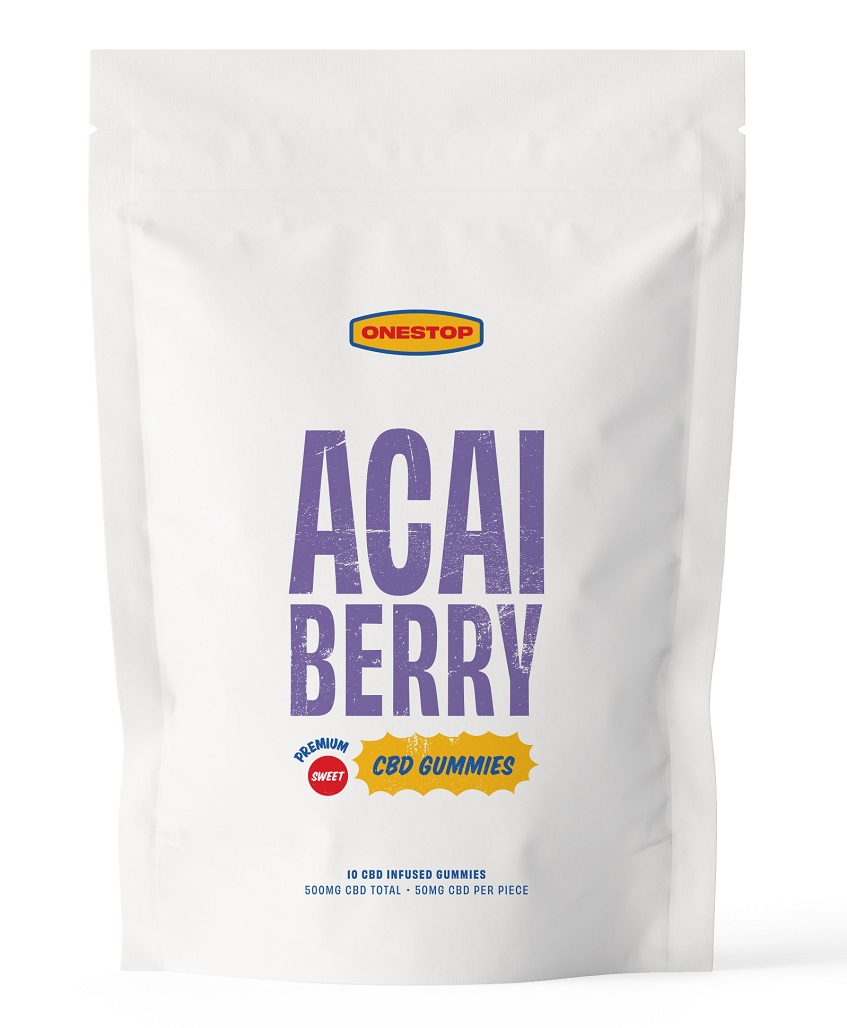 One Stop – Acai Berry CBD Gummies 500mg product image