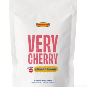 One Stop – Sour Very Cherry THC Gummies 500mg product image