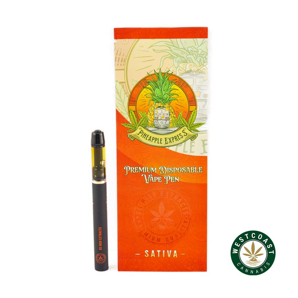 So High Extracts Disposable Pen – Pineapple Express 1ML (Sativa) product image