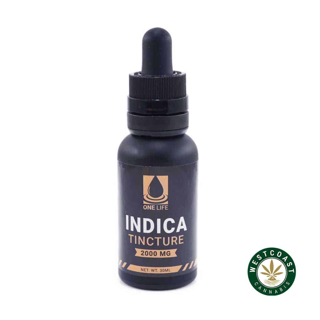 One Life Tincture – 2000mg THC Indica product image