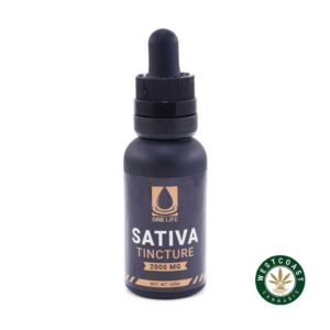 One Life Tincture – 2000mg THC Sativa product image