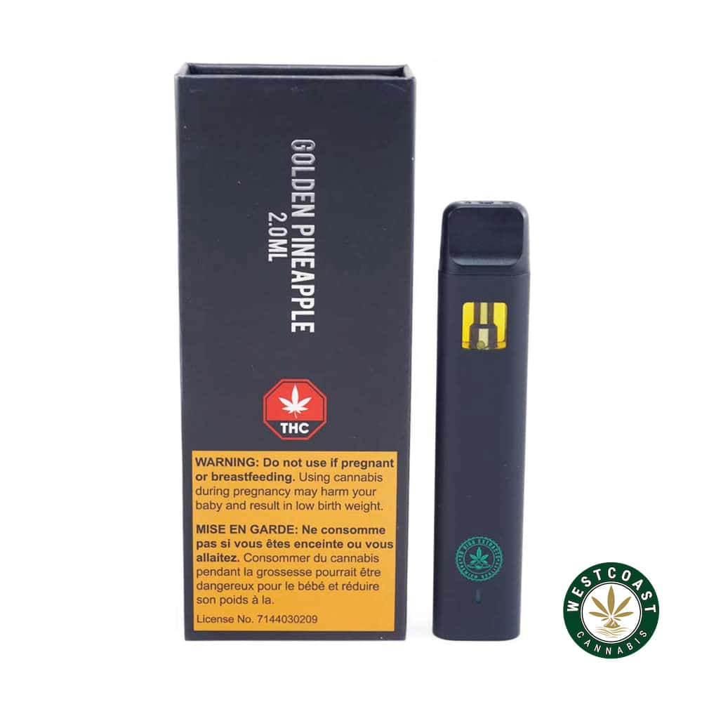 So High Extracts CBD Disposable Pen – Golden Pineapple 2ML product image