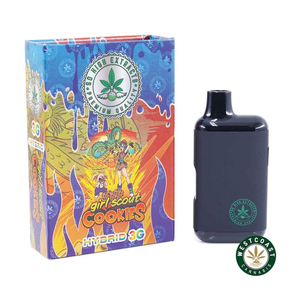 So High Extracts Disposable Pen – Girl Scout Cookies 3ML (Hybrid) product image