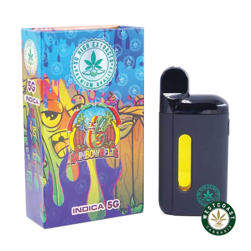 So High Extracts Disposable Pen – Rainbow Belts 5ML (Indica) product image