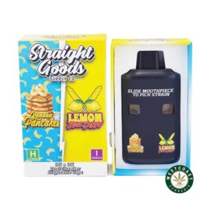 Straight Goods – Dual Chamber Vape – Banana Pancakes + Lemon Rock Candy (3 Grams + 3 Grams) product image