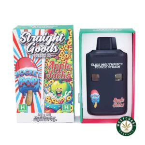 Straight Goods – Dual Chamber Vape – Rocket Pops + Apple Jacks (3 Grams + 3 Grams) product image