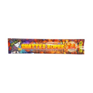Higher Fire Extracts – Shatter Ropes – Orange 650MG THC product image