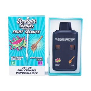 Straight Goods – Dual Chamber Vape – Watermelon + Honey Boo Boo (3 Grams + 3 Grams) product image