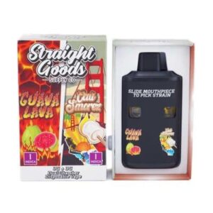 Straight Goods – Dual Chamber Vape – Guava Lava + Cali Smorez (3 Grams + 3 Grams) product image