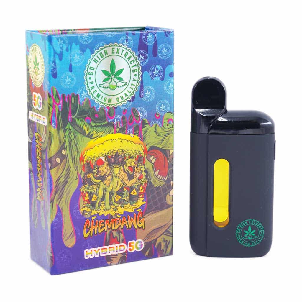 So High Extracts Disposable Pen – Chemdawg 5ML (Hybrid) product image