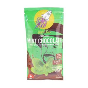 Higher Fire Extracts – Rick Simpson Chocolate Bar – Mint 500mg THC product image