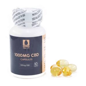 One Life Soft Gel Capsules – 1000mg CBD product image