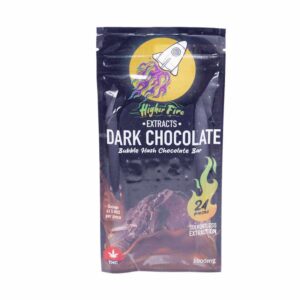 Higher Fire Extracts – Bubble Hash Chocolate Bar – Dark 1000mg THC product image