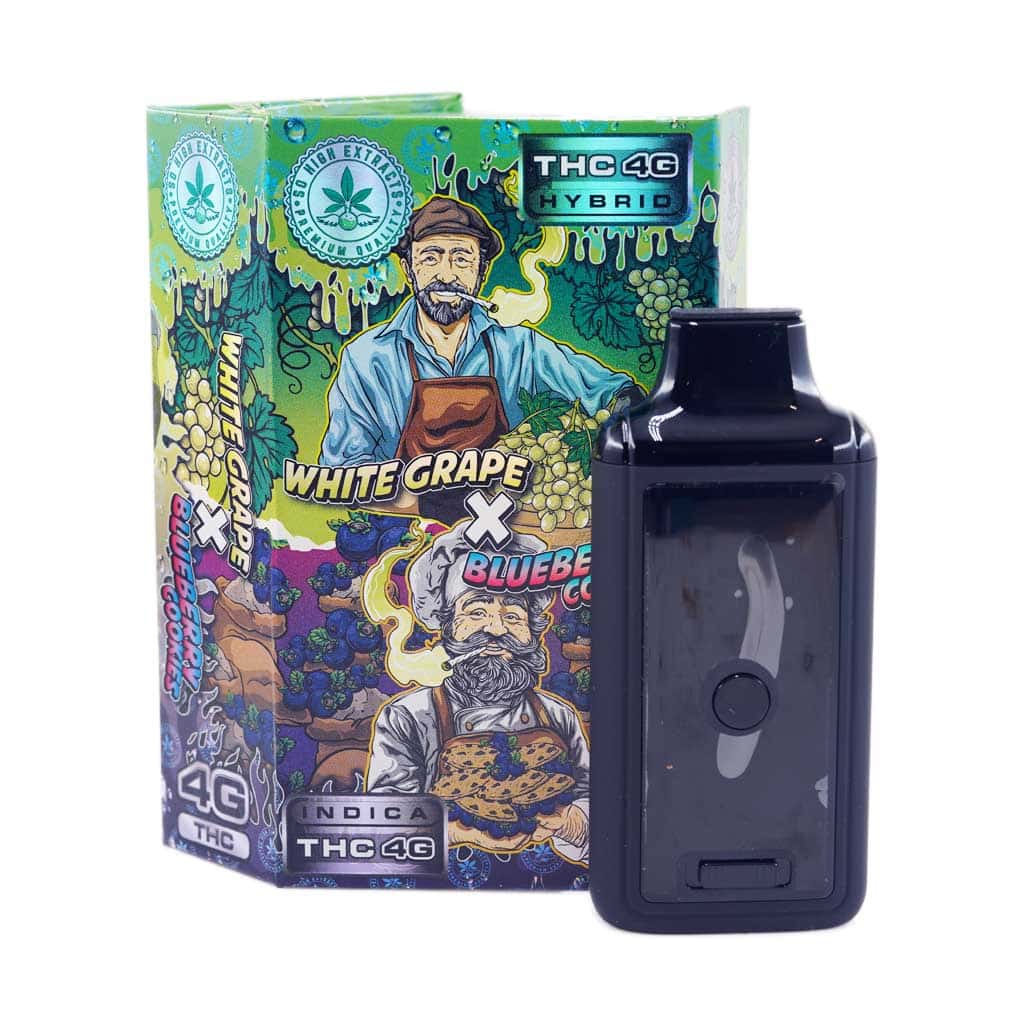 So High Extracts – Dual Chamber Pen – White Grape + Blueberry Cookies (4 Grams + 4 Grams) product image