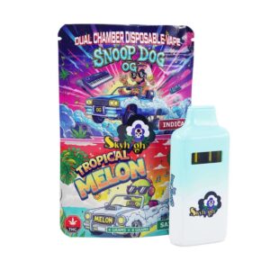 Sky High Extract – Dual Chamber Vape – Snoop Dog OG (Indica) + Tropical Melon (Sativa) – (4 Grams + 4 Grams) product image