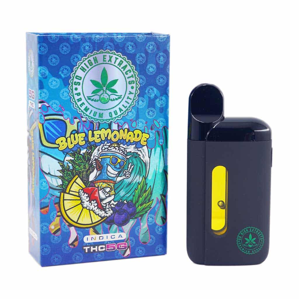 So High Extracts Disposable Pen – Blue Lemonade 5ML (Indica) product image