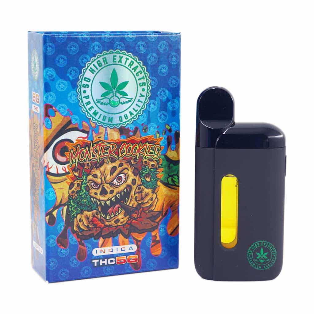 So High Extracts Disposable Pen – Monster Cookies 5ML (Indica) product image