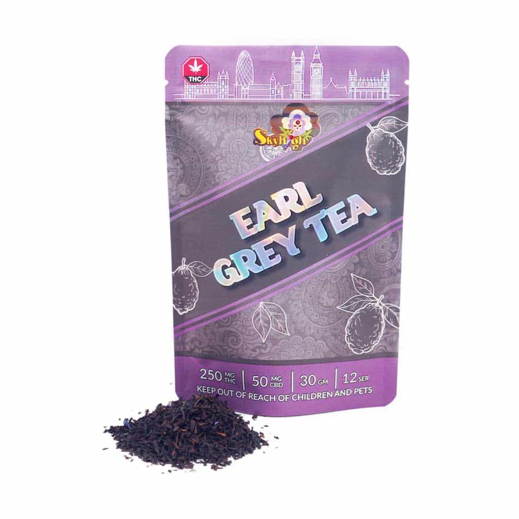 Sky High Tea – Earl Grey Tea – 250mg THC + 50mg CBD product image