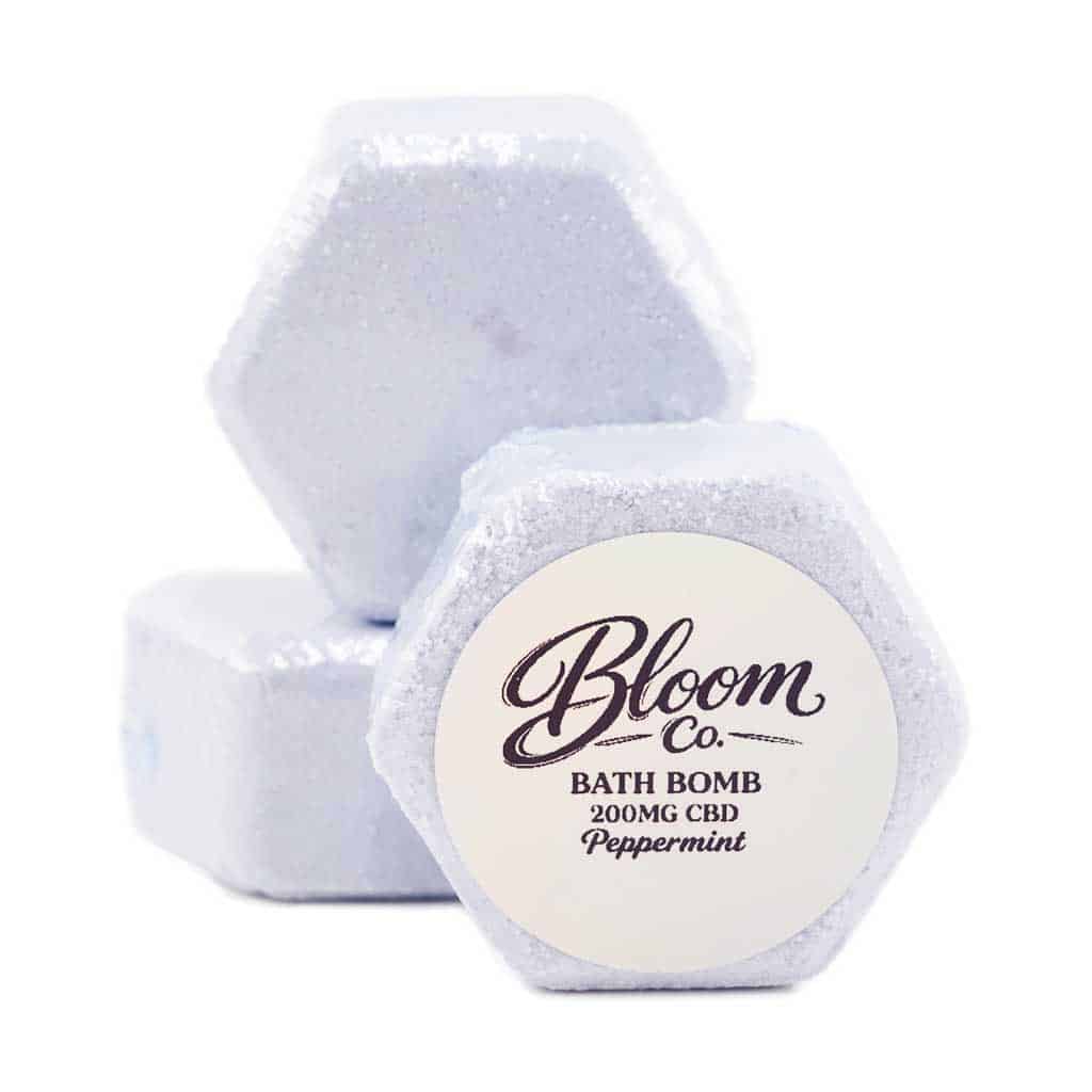 Bloom Co. – Peppermint Bathbomb – 200MG CBD product image