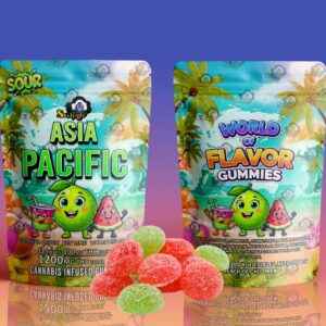 Sky High Edibles – World of Flavor Gummies – Asia Pacific (1200mg THC) product image