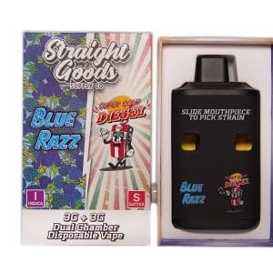 Straight Goods – Dual Chamber Vape – Northern Lights + Durban Poison (3 Grams + 3 Grams) product image