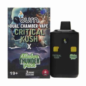 Burn Extracts – Dual Chamber Disposable Vape – Critical Kush + Alaskan Thunder Fuck (3+3 Gram) product image