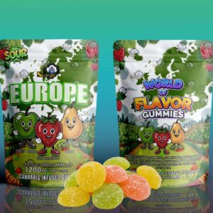 Sky High Edibles – World of Flavor Gummies – Europe (1200mg THC) product image