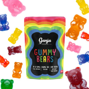 Ganja Edibles – Sour Ganja Bears 150mg THC product image