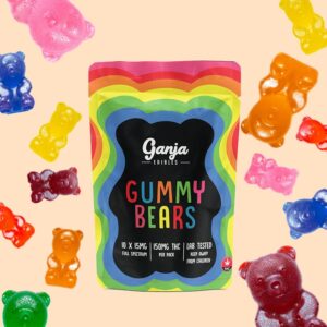 Ganja Edibles – Ganja Bears 150mg THC product image