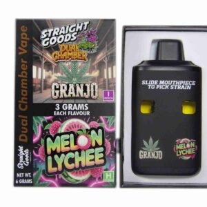 Straight Goods – Dual Chamber Vape – Granjo + Melon Lychee (3 Grams + 3 Grams) product image