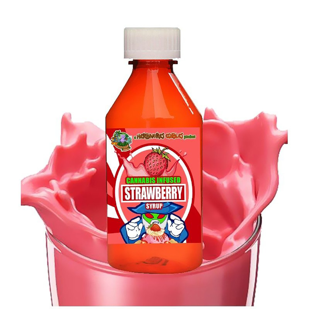 Herbivore Edibles – Strawberry Syrup (THC) product image