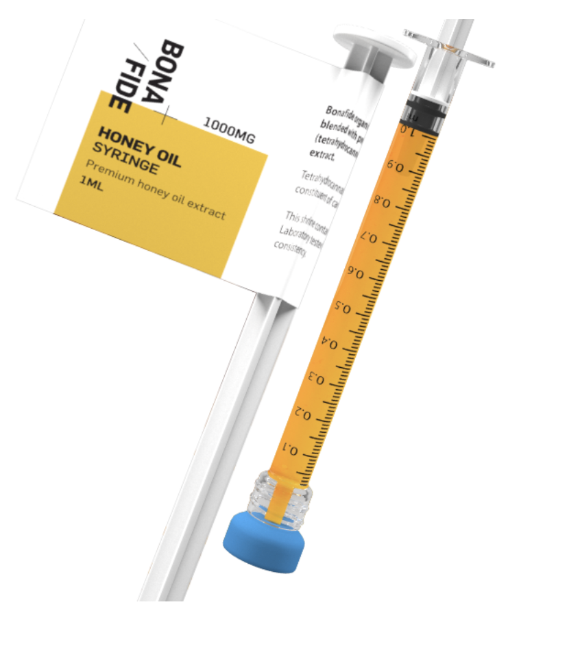 Bonafide – 1000mg THC Honey Oil Syringe (1ml) product image