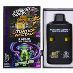 Straight Goods – Dual Chamber Vape – Turbo Nectar + Skywalker OG (3 Grams + 3 Grams) product image